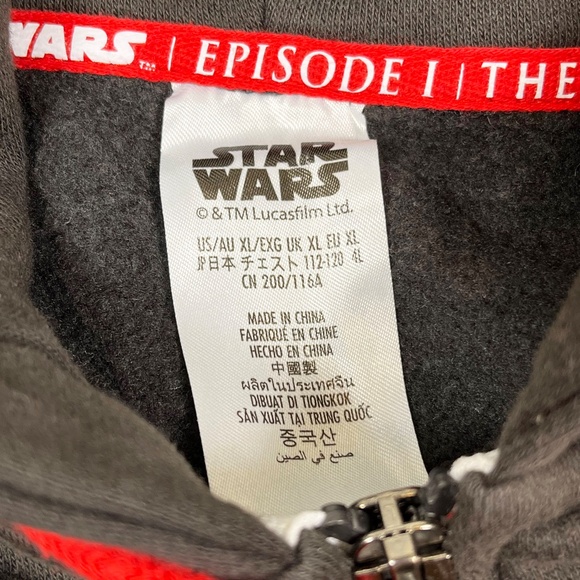 Disney 2024 Star Wars Darth Maul Hoodie 25th Anniversary Episode I - Picture 4 of 7